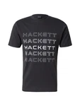 Hackett London T-Shirt hellgrau/schwarz