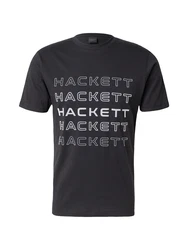 Hackett London T-Shirt hellgrau/schwarz