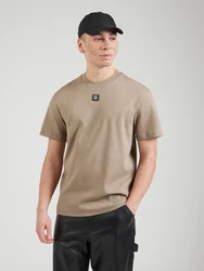 HUGO T-Shirt Dalile braun / schwarz / weiß