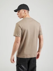 HUGO T-Shirt Dalile braun / schwarz / weiß