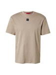 HUGO T-Shirt Dalile braun / schwarz / weiß