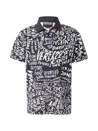 Poloshirt schwarz / wei