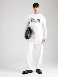 Versace Jeans Couture T-Shirt gelb/goldgelb/schwarz/weiß