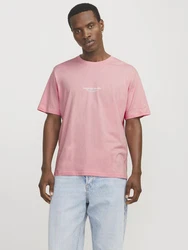 JACK & JONES T-Shirt JORVesterbro ros/weiß