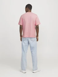 JACK & JONES T-Shirt JORVesterbro ros/weiß