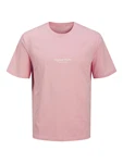 JACK & JONES T-Shirt JORVesterbro ros/weiß