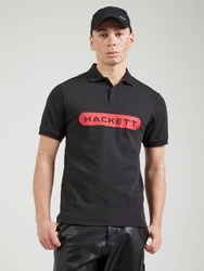 Hackett London Shirt rot/schwarz