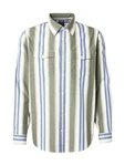 GAP Hemd blau/sepia/offwhite