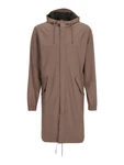 RAINS Funktionsjacke Parka braunmeliert