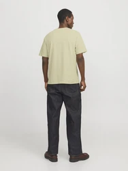JACK & JONES T-Shirt JORVesterbro schilf/weiß