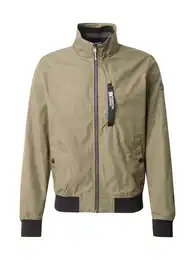 Jacke khaki / schwarz