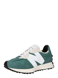 Sneaker '327' ecru / smaragd / wei