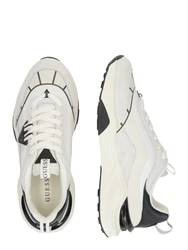 GUESS Sneaker 'VALENCIA' elfenbein/chamois/schwarz/weiß
