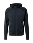 BOSS Sportsweatjacke 'Sicon Active' grau/schwarz