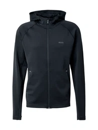 Sportsweatjacke 'Sicon Active' grau / schwarz