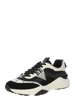 GUESS Sneaker 'VALENCIA' beige/schwarz