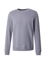 Sweatshirt 'STONY SLUB SKULL' taubenblau / schwarz