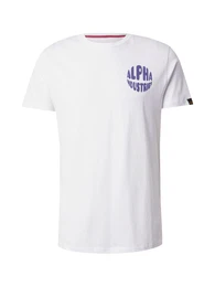 T-Shirt brombeer / wei