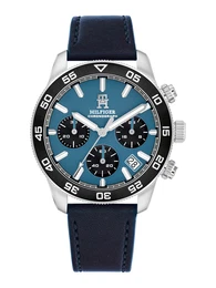 Uhr '85' marine / opal / schwarz / silber