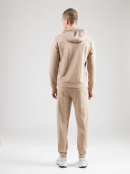 EA7 Emporio Armani Jogginganzug beige/schwarz