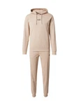 EA7 Emporio Armani Jogginganzug beige/schwarz