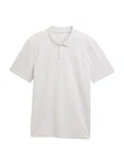 TOM TAILOR DENIM Poloshirt hellgrau TOM TAILOR DENIM Poloshirt hellgrau