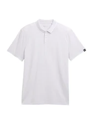 TOM TAILOR DENIM Poloshirt weiß
