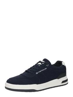 TOM TAILOR Sneaker dunkelblau/weiß