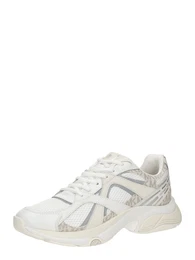 Sneaker 'LEO' pastellgelb / grau / wei