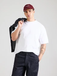SELECTED HOMME T-Shirt SLHOscar SLHLOOSEOSCAR marineblau/schwarz/weiß