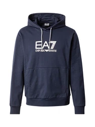 EA7 Emporio Armani Sweatshirt beige / navy