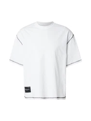 ALPHA INDUSTRIES T-Shirt 'Studio' grau/lila/schwarz/weiß