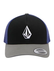 Volcom Cap 'FULL STONE CHEESE' blau/hellgrau/schwarz/offwhite