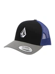 Volcom Cap 'FULL STONE CHEESE' blau/hellgrau/schwarz/offwhite