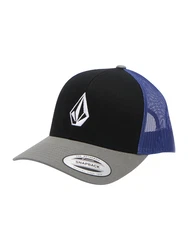 Volcom Cap 'FULL STONE CHEESE' blau/hellgrau/schwarz/offwhite