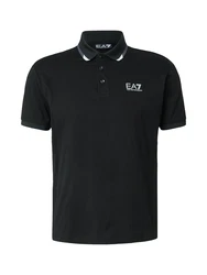 EA7 Emporio Armani Poloshirt marine/schwarz/weiß