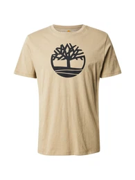 T-Shirt zitrone / schwarz