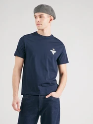 GUESS JEANS T-Shirt hellblau/dunkelblau/pastellgelb