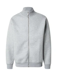 Sweatjacke graumeliert