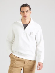 ARMANI EXCHANGE Sweatshirt dunkelbeige/offwhite