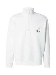 Sweatshirt dunkelbeige / offwhite
