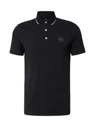 Poloshirt schwarz / wei