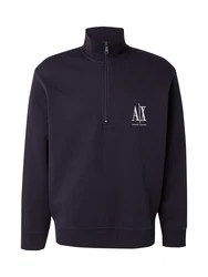 ARMANI EXCHANGE Sweatshirt marine/weiß