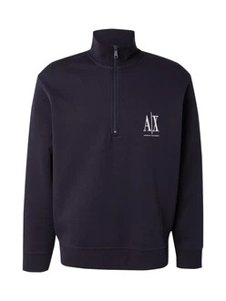 ARMANI EXCHANGE Sweatshirt marine/weiß
