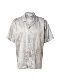 Hemd beige / dunkelbeige / grau