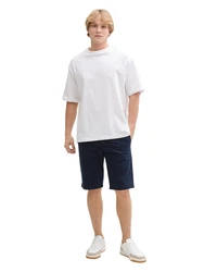 TOM TAILOR DENIM Shorts dunkelblau