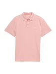 TOM TAILOR Poloshirt pfirsich/weiß
