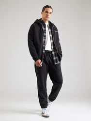 Abercrombie & Fitch Hose 'CLASSIC' hellgrau/schwarz