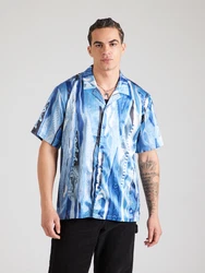 Carlo Colucci Hemd blau/hellblau/schwarz/weiß