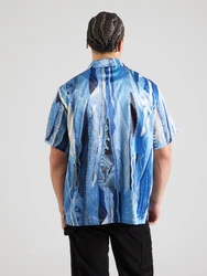 Carlo Colucci Hemd blau/hellblau/schwarz/weiß